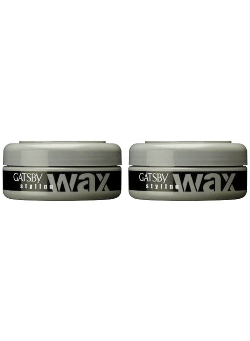 جاتسباي شمع لتصفيف الشعر هاراجوكو لمظهر مطفي وثابت 75جرام , مكون من قطعتين. - Image 3